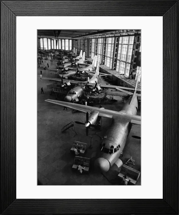 Framed Print : The An-24 passenger airliners are assembled here. The An-24 first flew in April Framed Print : The An-24 passenger airliners are assembled here. The An-24 first flew in April