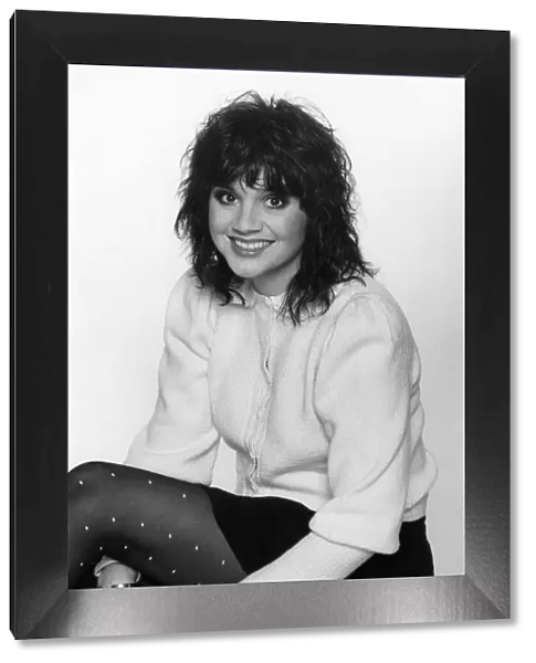 Rock star Linda Ronstadt pictured in London. January 1983 P005100