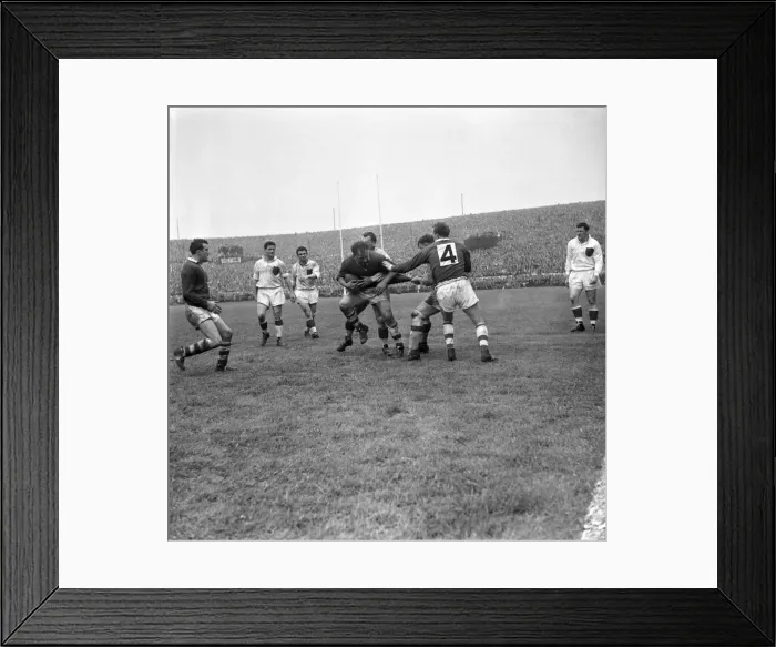 Framed Print : Rugby League: Wakefield v. Wigan. June 1960 M4449-007 Framed Print : Rugby League: Wakefield v. Wigan. June 1960 M4449-007