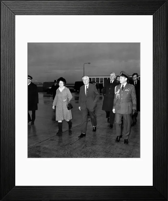 Framed Print : Mr. Harold Wilson. January 1975 75-00536-001