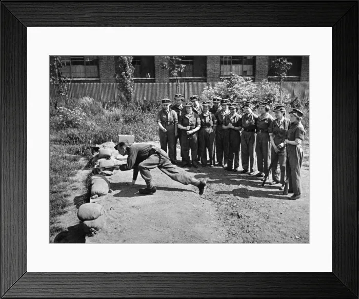 Framed Print : World War II: Women. Pictures taken at R. A. O. C. depot. outside London show some of Framed Print : World War II: Women. Pictures taken at R. A. O. C. depot. outside London show some of