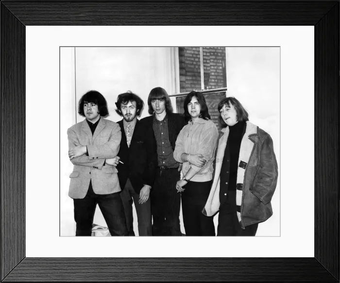 Framed Print : The Pop group Pretty Things. May 1965 P009810