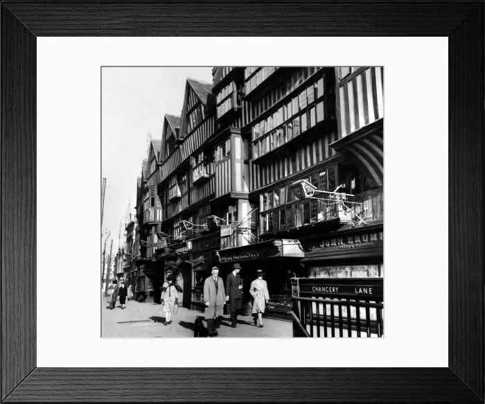 Framed Print : Staple Inn, Holborn one of the few genuine mediaeval buildings left in London Framed Print : Staple Inn, Holborn one of the few genuine mediaeval buildings left in London