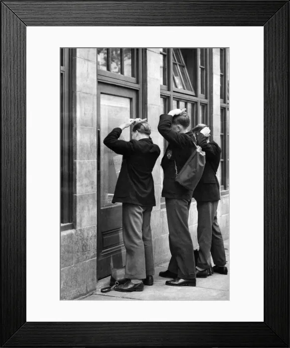 Framed Print : You have to be smart to get on in the world ! Whenever the boys of Owens Grammar School Framed Print : You have to be smart to get on in the world ! Whenever the boys of Owens Grammar School
