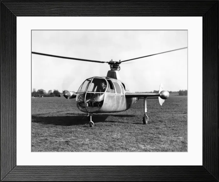 Framed Print : Tired of speed, Mr Foster H. Dixon, Chief Helicopter Test Pilot for Fairey Aviation Framed Print : Tired of speed, Mr Foster H. Dixon, Chief Helicopter Test Pilot for Fairey Aviation