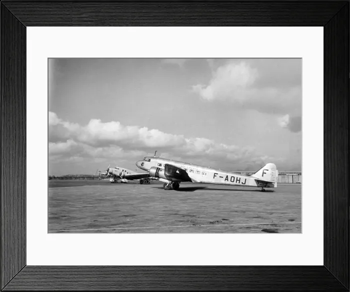 Framed Print : This Bloch 220 16-seat airliner with two 985hp Gnome Rhone engines gained the unofficial Framed Print : This Bloch 220 16-seat airliner with two 985hp Gnome Rhone engines gained the unofficial