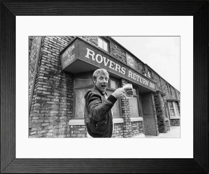 Framed Print : Peter Armitage, the Coronation Streets latest star Framed Print : Peter Armitage, the Coronation Streets latest star