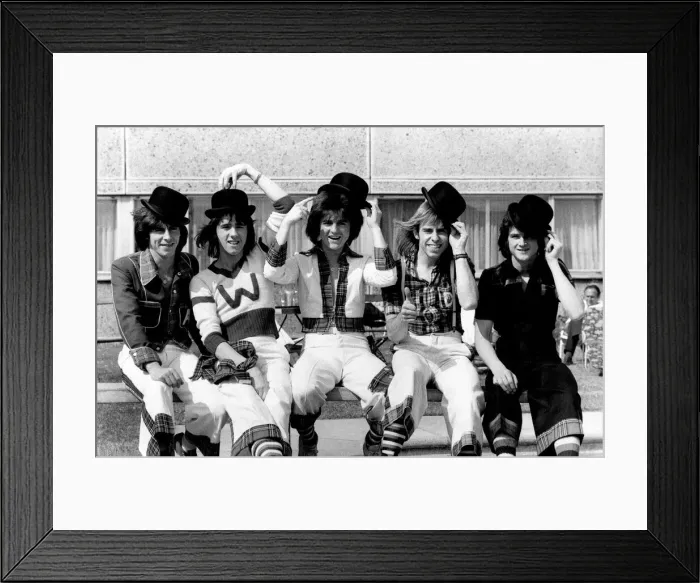 Framed Print : Bay City Bowlers Left To Right: Alan Longmuir, 25 Stuart nWoodyi Wood, 18; Eric Faulkner Framed Print : Bay City Bowlers Left To Right: Alan Longmuir, 25 Stuart nWoodyi Wood, 18; Eric Faulkner