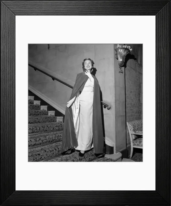 Framed Print : Clothing Fashion 1952. Rain-wear styles for coronation year. November 1952 C5440