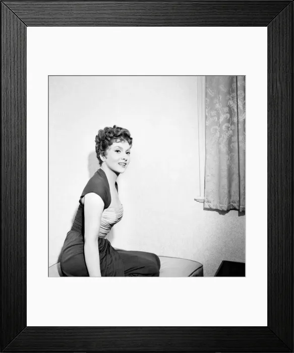 Framed Print : Italian actress Gina Lollobrigida. May 1953 D2596