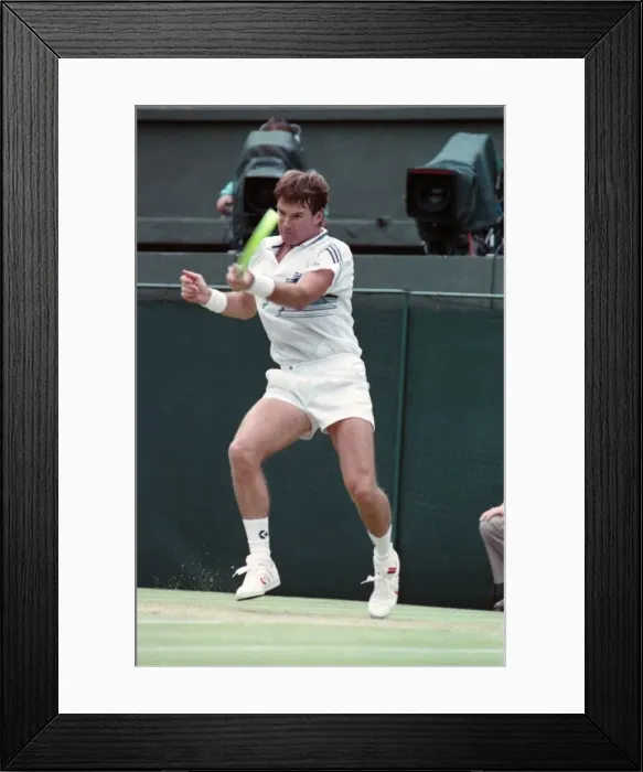 Framed Print : All England Lawn Tennis Championships at Wimbledon Men