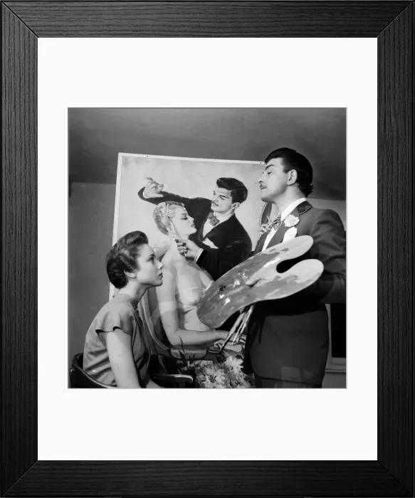 Framed Print : Raymond Teasy-Weasy'Bessone and his new coronation hair styles