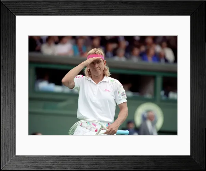 Framed Print : All England Lawn Tennis Championships at Wimbledon Ladies Singles First Round Framed Print : All England Lawn Tennis Championships at Wimbledon Ladies Singles First Round