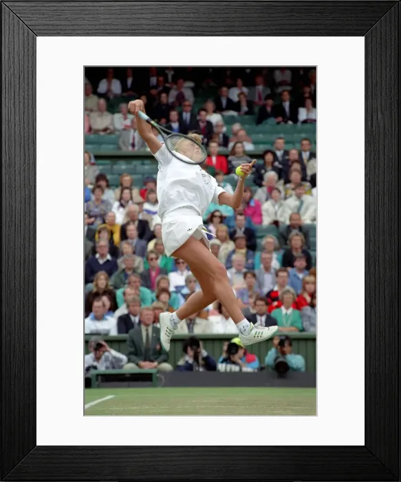 Framed Print : All England Lawn Tennis Championships at Wimbledon Ladies Singles Semi Final