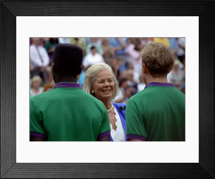 Framed Print : All England Lawn Tennis Championships at Wimbledon Ladies Singles Final Framed Print : All England Lawn Tennis Championships at Wimbledon Ladies Singles Final