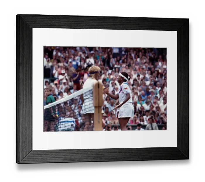 Framed Print : All England Lawn Tennis Championships at Wimbledon Ladies Singles Final