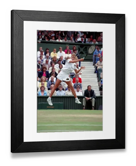 Framed Print : All England Lawn Tennis Championships at Wimbledon Ladies Singles Semi Final