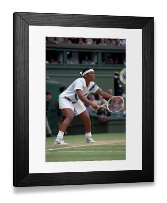 Framed Print : All England Lawn Tennis Championships at Wimbledon Ladies Singles Semi Final
