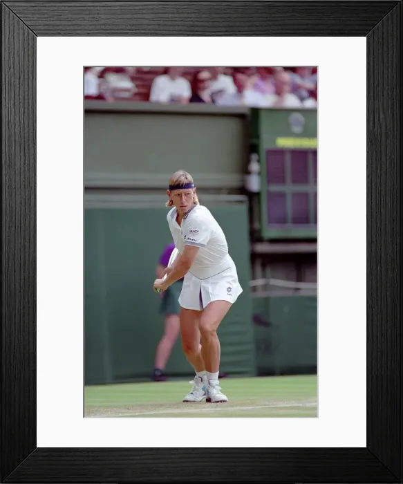 Framed Print : All England Lawn Tennis Championships at Wimbledon Ladies Singles Third Round Framed Print : All England Lawn Tennis Championships at Wimbledon Ladies Singles Third Round