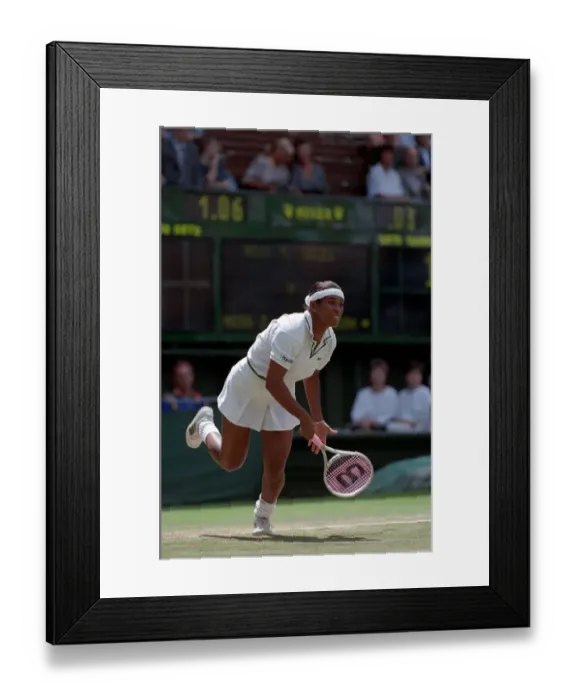 Framed Print : All England Lawn Tennis Championships at Wimbledon Ladies Singles Quarter Final