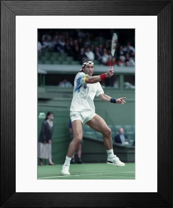 Framed Print : All England Lawn Tennis Championships at Wimbledon. Men