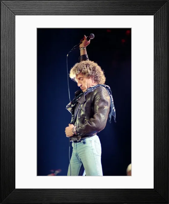 Framed Print : The Who in Concert - October 1989 at the Royal Albert Hall Framed Print : The Who in Concert - October 1989 at the Royal Albert Hall