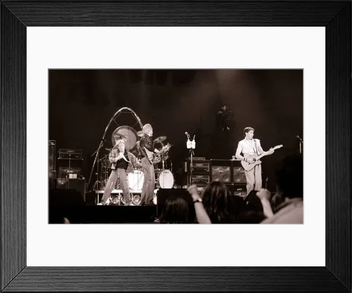 Framed Print : The Who in Concert - January 1983 in Toronto Canada Framed Print : The Who in Concert - January 1983 in Toronto Canada