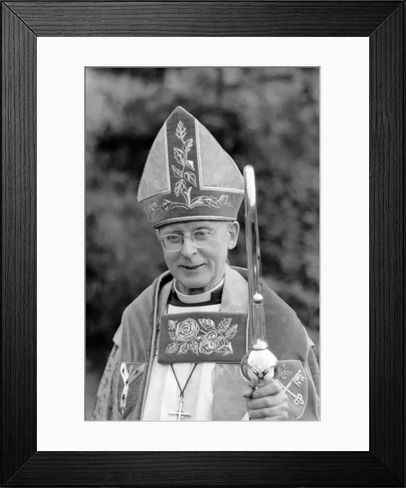 Framed Print : Dr. Donald Coggan to be enthroned as the 101st Archbishop of Canterbury Framed Print : Dr. Donald Coggan to be enthroned as the 101st Archbishop of Canterbury