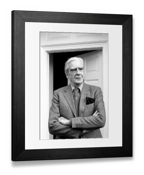 Framed Print : Lord Avon, former British Prime Minister Anthony Eden, at the sale of cattle at Manor