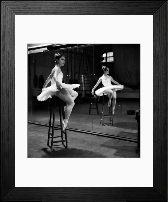 Framed Print : Japanese Ballet Dancer: Noriko Ohara. Four feet ten inches tall Framed Print : Japanese Ballet Dancer: Noriko Ohara. Four feet ten inches tall