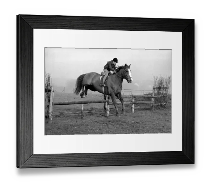 Framed Print : School for training jockey. The apprentices training centre for jockeys is at Kenilworth Framed Print : School for training jockey. The apprentices training centre for jockeys is at Kenilworth