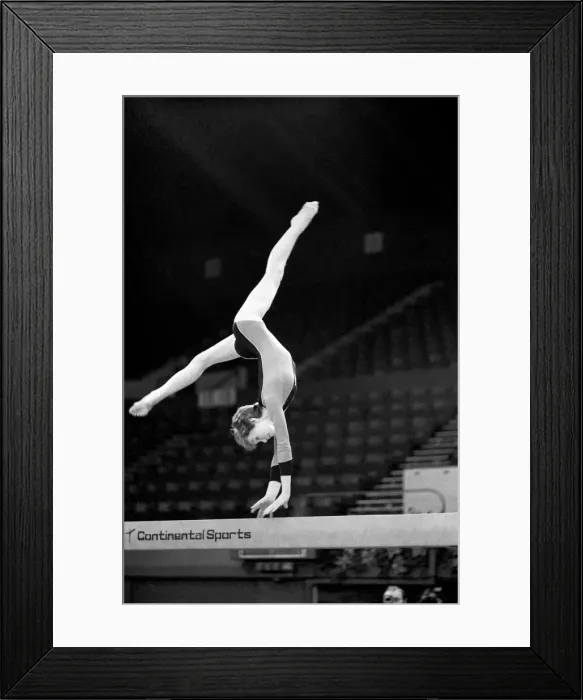 Framed Print : Competitors in the Champions All'Gymnastics competition at Wembley Framed Print : Competitors in the Champions All'Gymnastics competition at Wembley