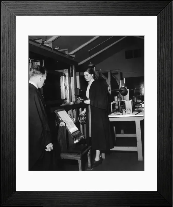 Framed Print : Janetes Future has Wings: Janet Harris, 19, of Leicester