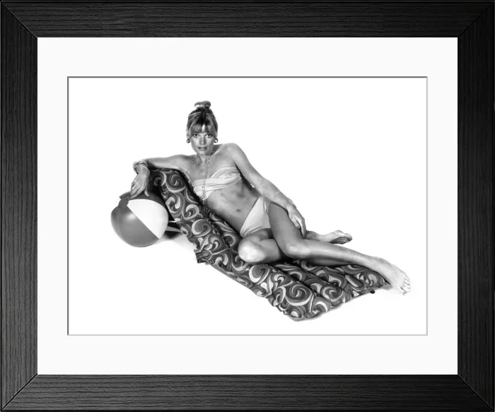Framed Print : A new draped top bikini by Jer-Sea of Sweden. Priced at £5 Framed Print : A new draped top bikini by Jer-Sea of Sweden. Priced at £5