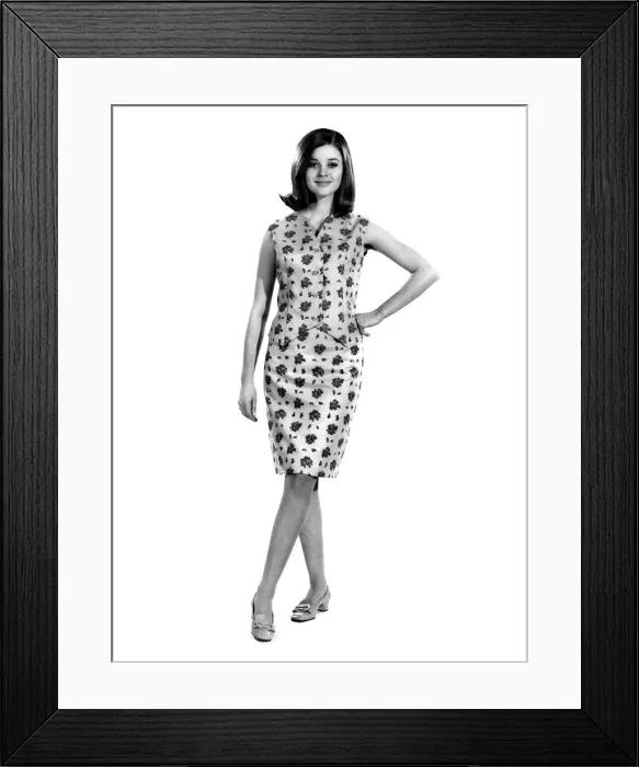 Framed Print : Reveille Fashions 1967: Elaine Mitchell. March 1967 P006301 Framed Print : Reveille Fashions 1967: Elaine Mitchell. March 1967 P006301