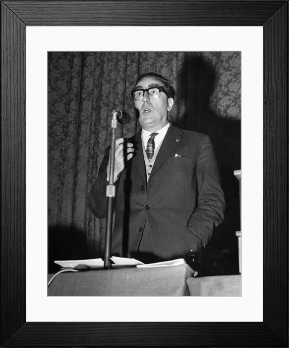 Framed Print : Emergency Conference of Union of Post Office workers, at Blackpool to discuss P. M Framed Print : Emergency Conference of Union of Post Office workers, at Blackpool to discuss P. M