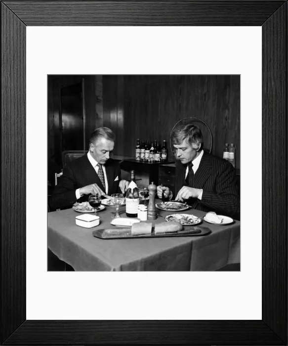 Framed Print : Workers of Britain. The Businessmen: The two distinguished looking men appear to be