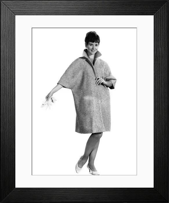 Framed Print : Reveille Fashions 1967: Ann Cave. Febuary 1967 P006308