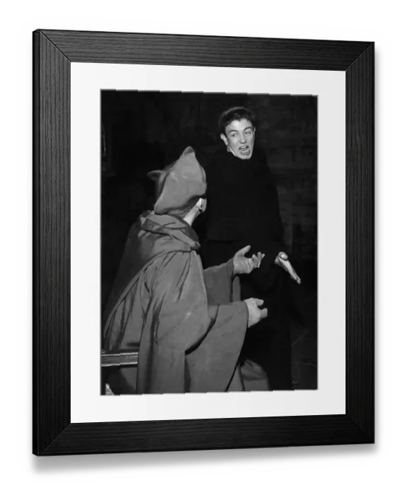 Framed Print : Albert Finney as Luther in the play by John Osborne. July 1961 P006017 Framed Print : Albert Finney as Luther in the play by John Osborne. July 1961 P006017