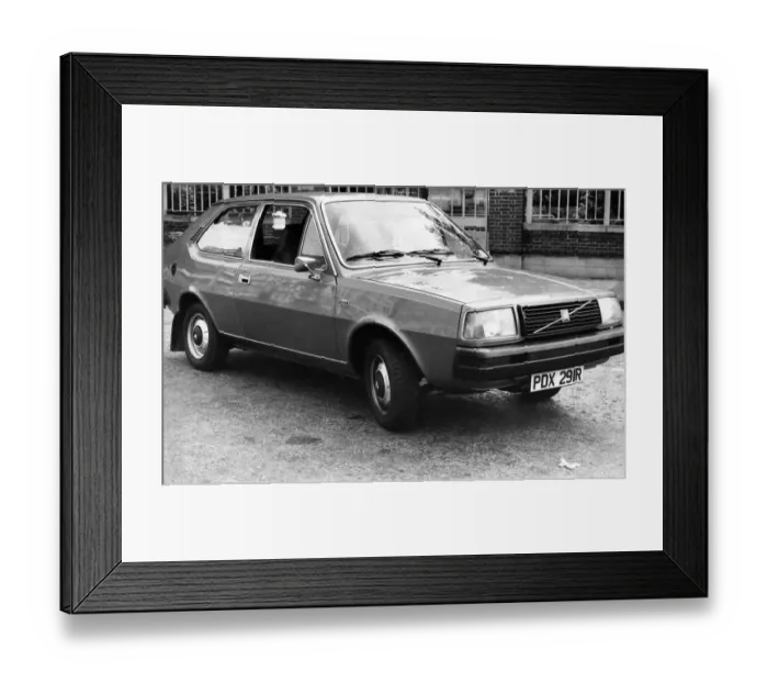Framed Print : Motor Sweden Volvo 343DL 1976 model. September 1976 P005869 Framed Print : Motor Sweden Volvo 343DL 1976 model. September 1976 P005869