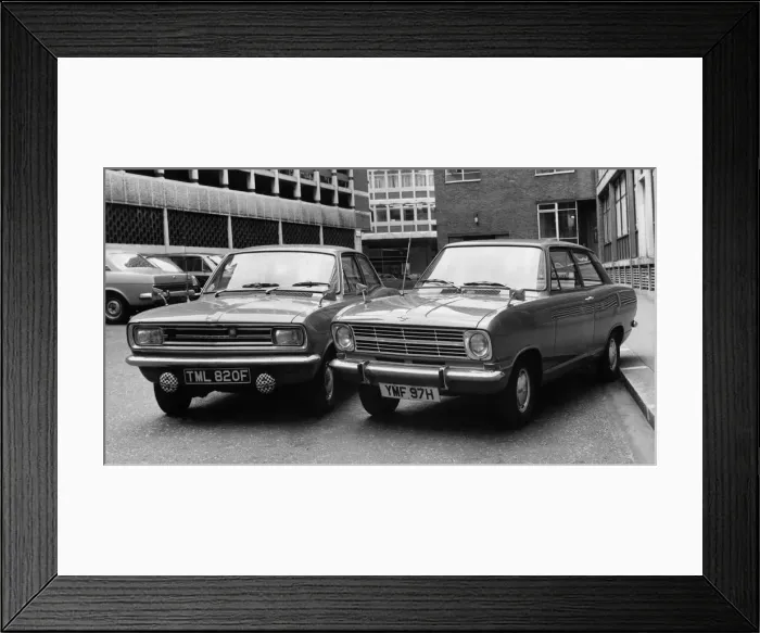 Framed Print : Motor: Vauxhall and Kadett. July 1970 P005857