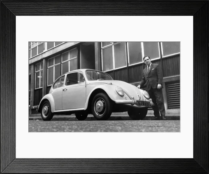 Framed Print : V. W. Beetle. November 1966 P005854