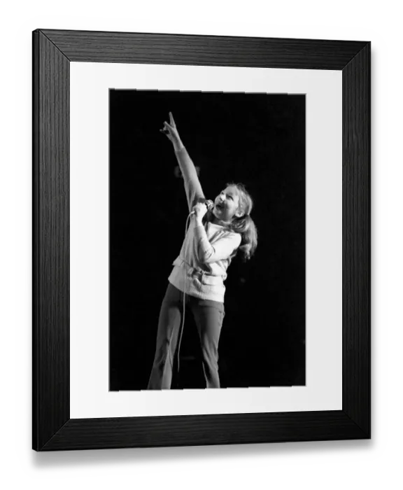 Framed Print : Singer Lena Zavaroni. March 1975 75-01430-001 Framed Print : Singer Lena Zavaroni. March 1975 75-01430-001