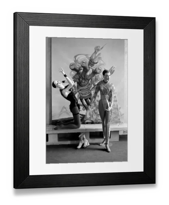 Framed Print : Unusual / Fashion. Science Fiction fashions. February 1975 75-00935-003 Framed Print : Unusual / Fashion. Science Fiction fashions. February 1975 75-00935-003