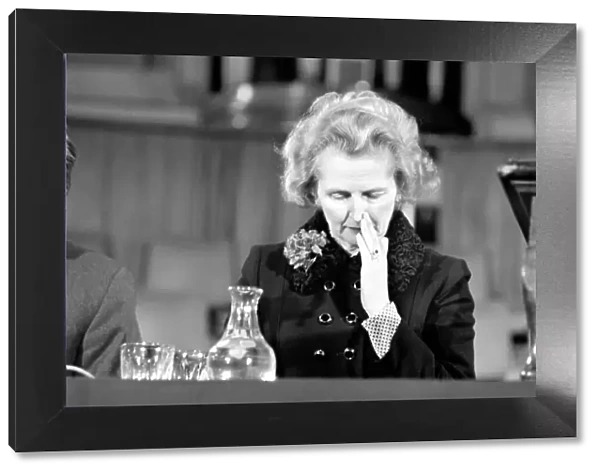 Mrs. Margaret Thatcher Talks to Tradesmen. February 1975 75-00933