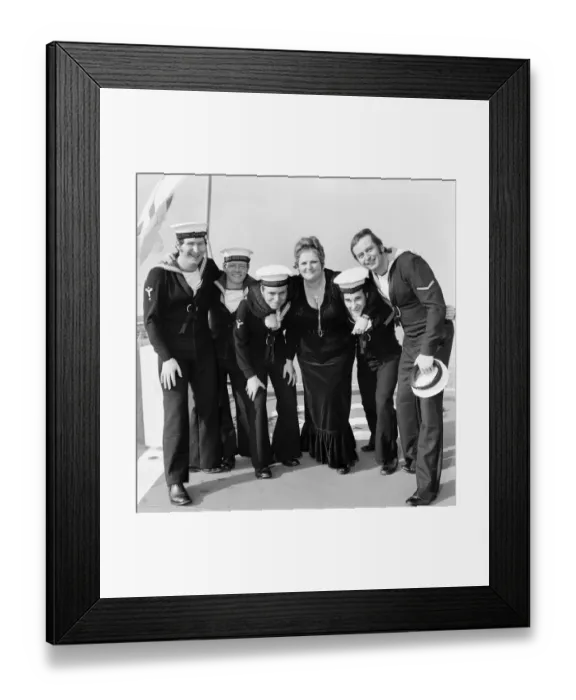 Framed Print : Big D At Sea': Big D Meets The Stokers