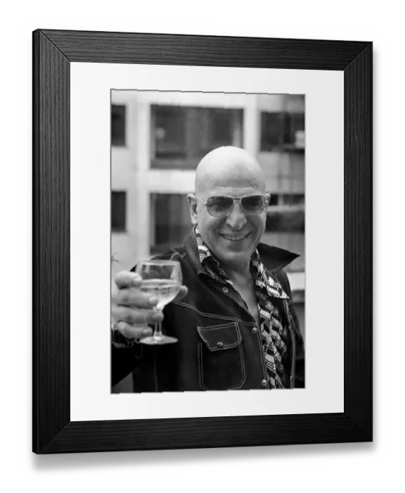 Framed Print : Actor Telly Savalas. February 1975 75-00954 Framed Print : Actor Telly Savalas. February 1975 75-00954
