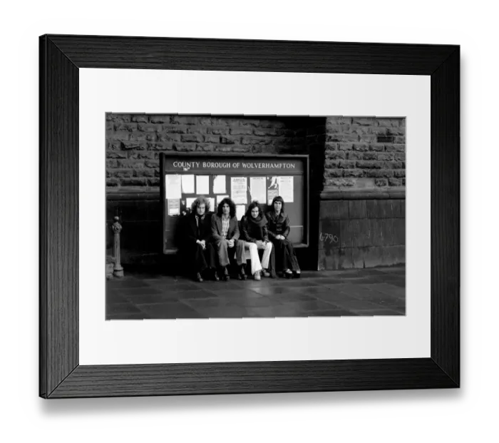 Framed Print : Slade Pop Group. January 1975 75-00228-009