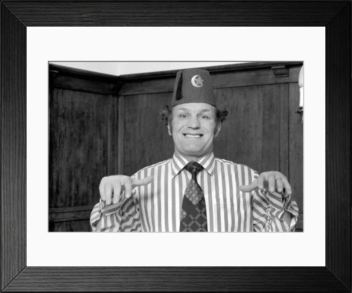 Framed Print : Tommy'Cooper Impersonations, by well known celebrities. Henry Cooper Boxer Framed Print : Tommy'Cooper Impersonations, by well known celebrities. Henry Cooper Boxer