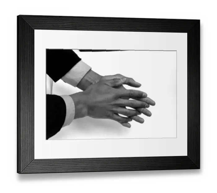 Framed Print : Hands Feature: Hands that have brought cheers to the throats of so many not only